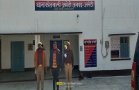 थाना अमेठी पुलिस द्वारा 01 नफर वांछित अभियुक्त गिरफ्तार