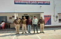 थाना अमेठी पुलिस द्वारा 02 नफर शातिर गैंगेस्टर अभियुक्त गिरफ्तार