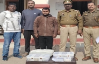 पुलिस ने एटीएम से रुपए चोरी करने वाले चोर को किया गिरफ्तार,बरामद किये 14 लाख 20 हजार रुपये