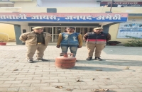 थाना जायस पुलिस द्वारा 01 नफर वांछित अभियुक्त गिरफ्तार 