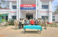 किसान की हत्या एवं हत्या का प्रयास में फरार सभीअपराधियों को पुलिस ने गिरफ्तार किया 