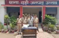 ﻿दही थाना पुलिस ने अवैध असलहा फैक्ट्री पकड़ी,एक गिरफ्तार