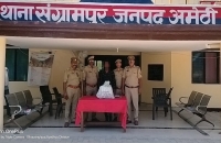 संग्रामपुर पुलिस द्वारा चोरी के सामान के साथ 01 अभियुक्त गिरफ्तार