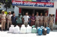 जगदीशपुर पुलिस द्वारा डीजल चोरी करने के उपकरणों के साथ 05 अभियुक्त गिरफ्तार