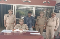 पुलिस द्वारा चोरी के 4,000 रुपये के साथ 01 नफर अभियुक्त गिरफ्तार 