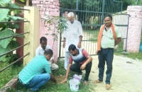 संस्था प्रबंंधक ने विद्यालय परिसर मे वृक्षारोपण कर शिक्षक दिवस की दी शुभकामनाएं