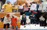 नार्वे वर्ल्ड गोल्ड मेडल जीत कर राजधानी दिल्ली आने पर तनिष्क गर्ग का भव्य स्वागत समारोह